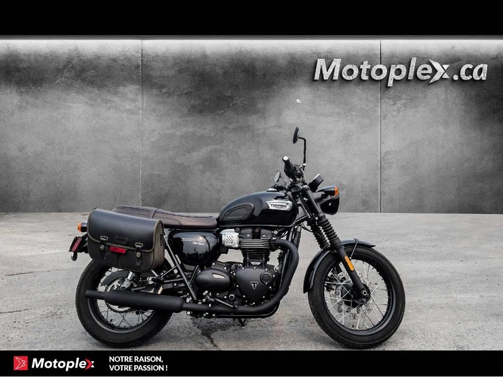 Triumph T100 Black Liquidation 2018 alt
