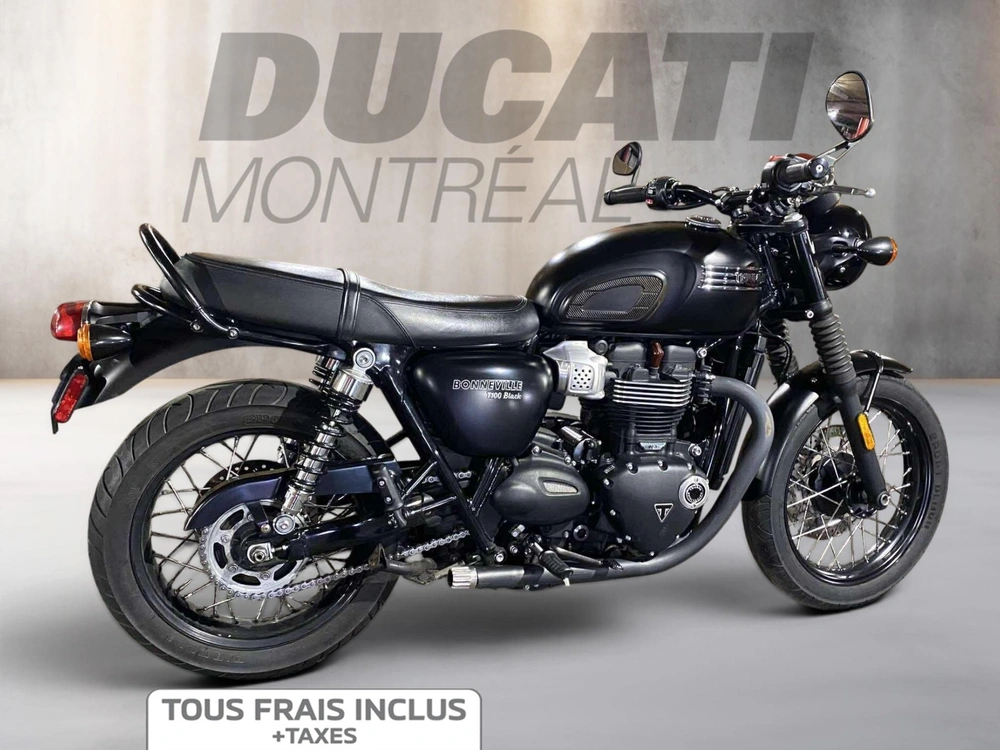 2018 Triumph Bonneville T100 alt