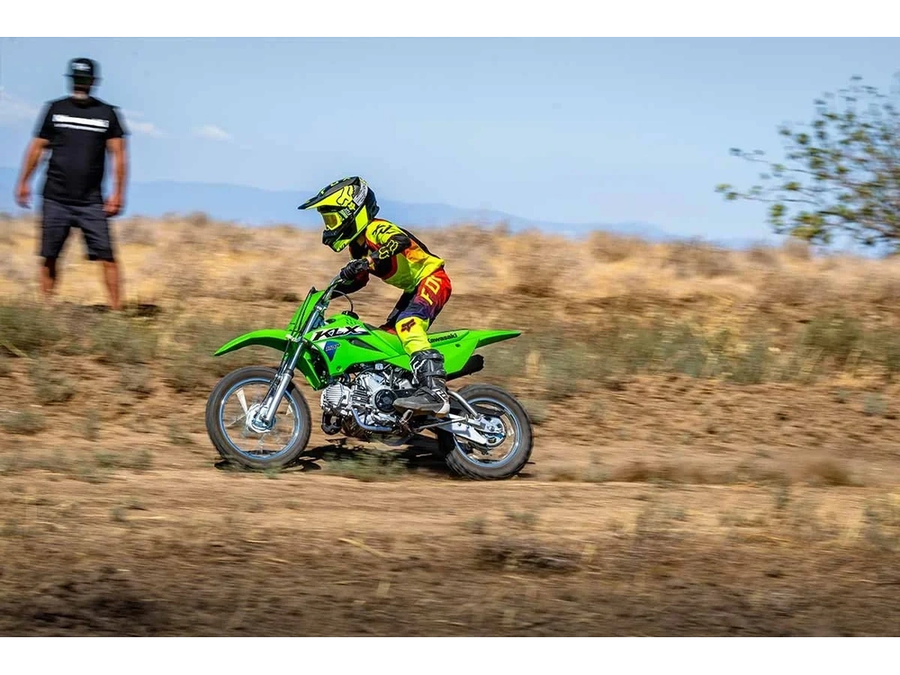 2026 Kawasaki Klx110r Lime Green alt