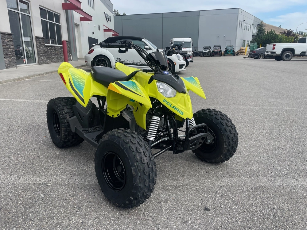 2026 Polaris Outlaw 110 - Lime Squeeze alt