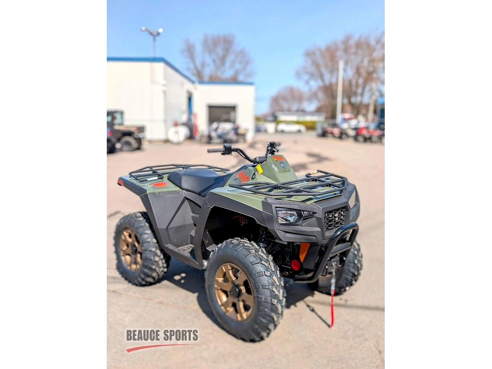 2026 Arctic Cat Bearcat 600 🎯 Vtt Travail Robuste Chasse Forêt 4x4 Traction Ferme Polyvalent Fiable 🟢 alt
