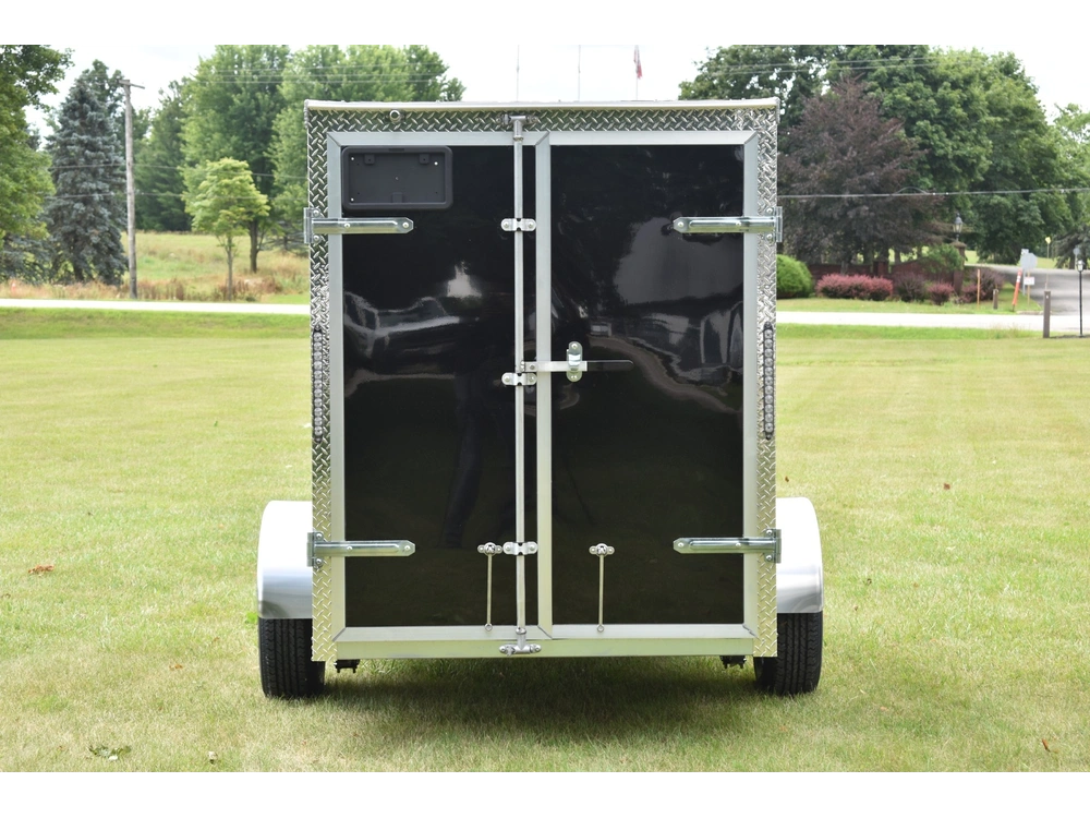2026 Rhino Galvanized Enclosed 5' X 10' Sa Dd alt