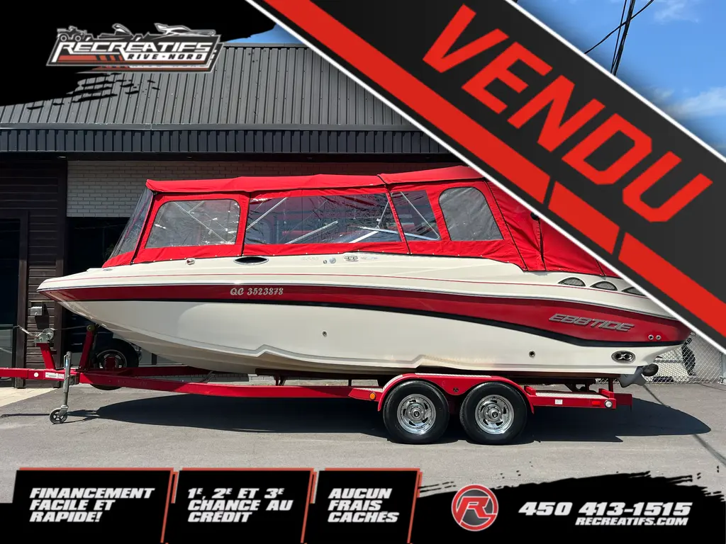 2012 EBBTIDE 2660 Z-TRAK **MOTEUR VOLVO PENTA 8.1L**