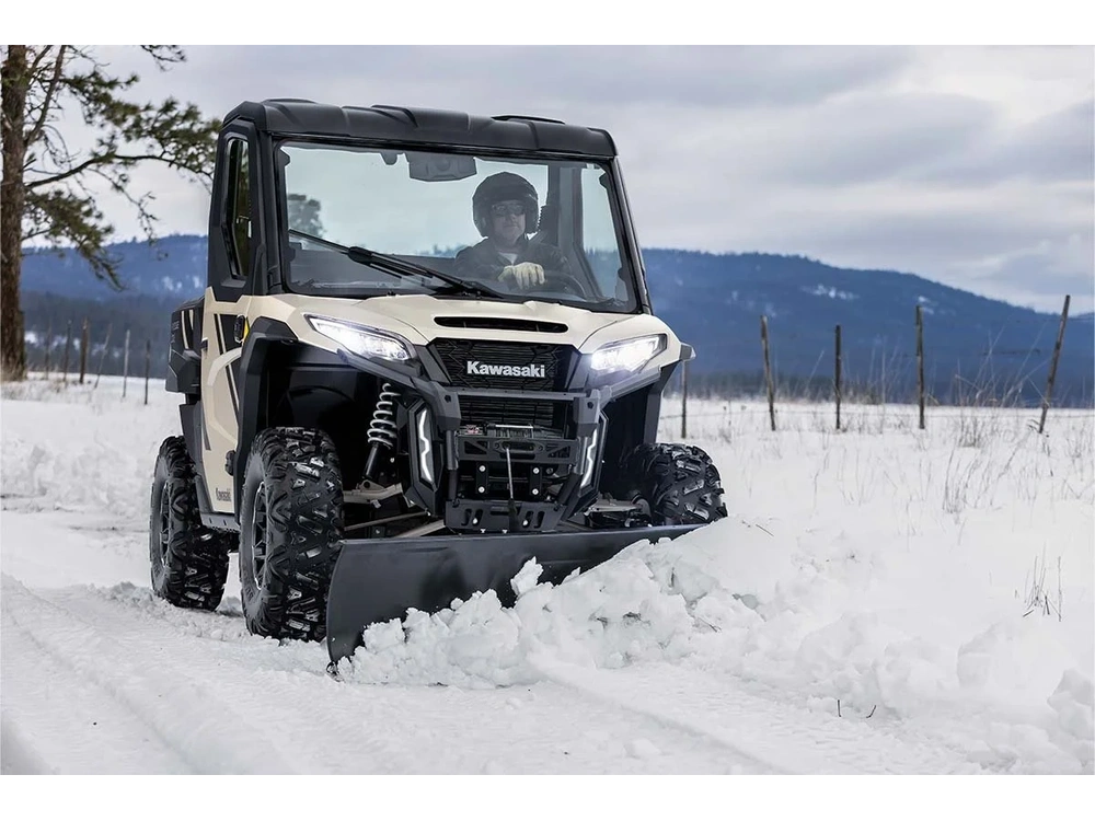 2026 Kawasaki Ridge Hvac Metallic Bluish Gray alt