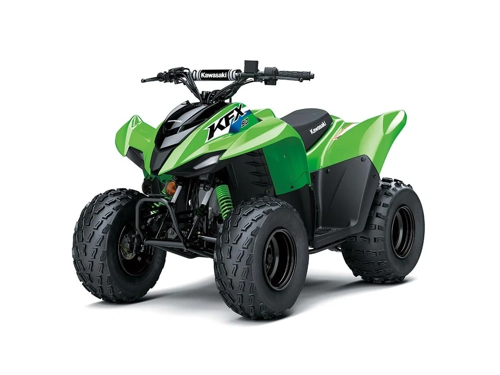 2026 Kawasaki Kfx90 Lime Green alt