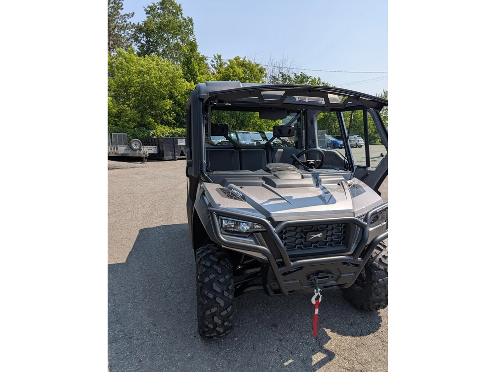 Arctic Cat Prowler 800 Limited Tungsten 🎯 Utv Cabine Chauffé Garmin Winch Pare Brise Ouvrant Defender Ranger Full Équip 🟢 2026 alt