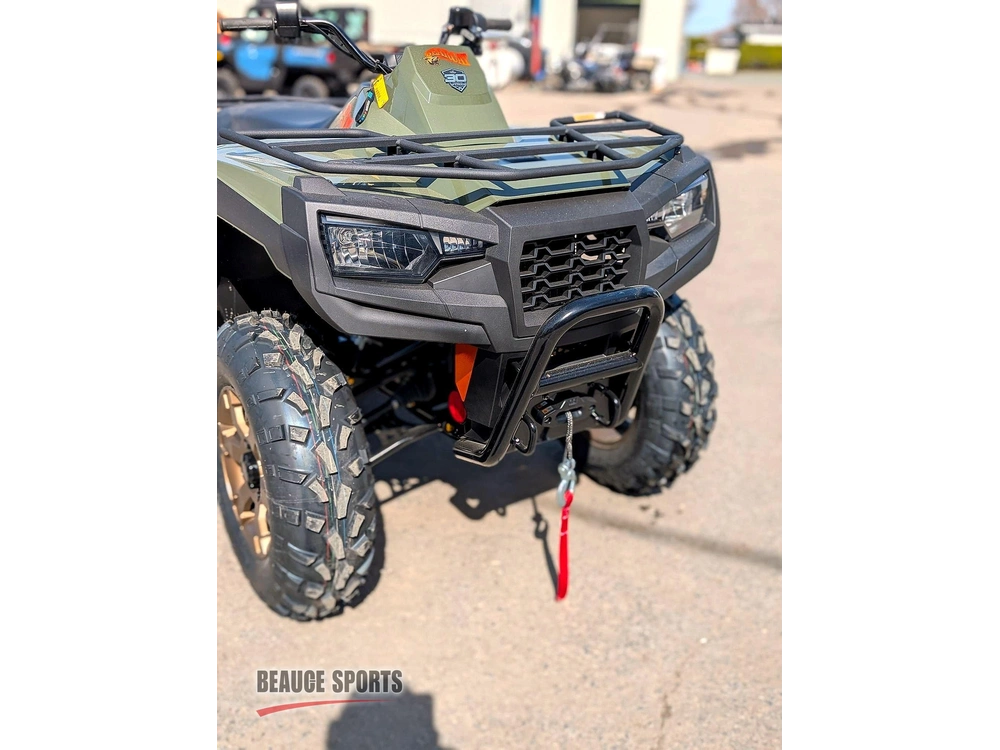 2026 Arctic Cat Bearcat 600 🎯 Vtt Travail Robuste Chasse Forêt 4x4 Traction Ferme Polyvalent Fiable 🟢 alt