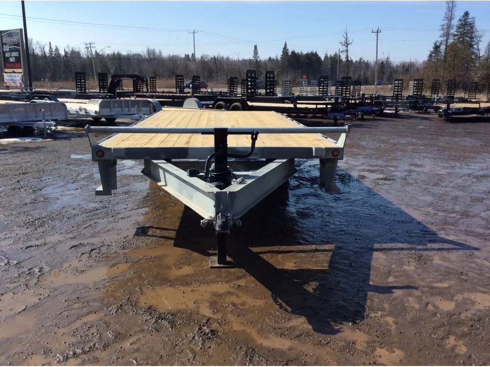 2027 Canada Trailers 8.5x18 5 Ton Galvanized Deckover Equipment alt