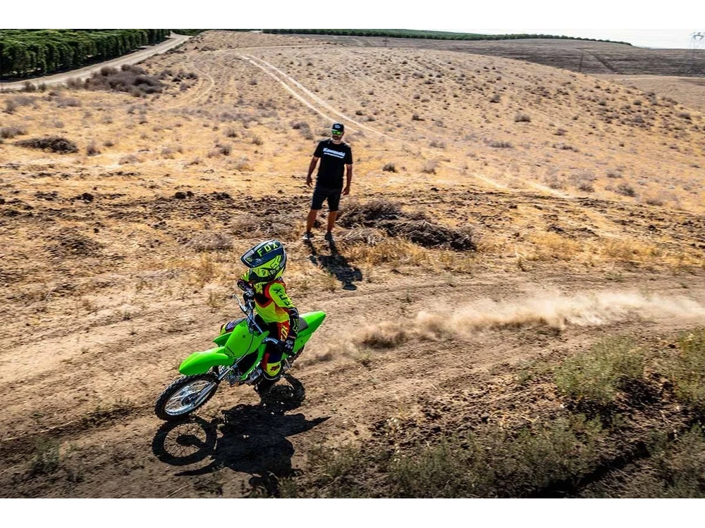 2026 Kawasaki Klx110r Lime Green alt
