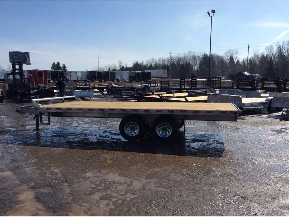 2027 Canada Trailers 8.5x18 5 Ton Galvanized Deckover Equipment alt