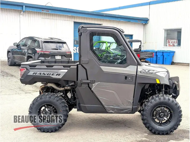 Polaris RANGER XP 1000 CAB - AVALANCHE GRAY 🎯 UTV Cabine 1000cc Travail 4 Saisons Chauffé Prix Abordable Defender Ranger Qualité 🟢 2027