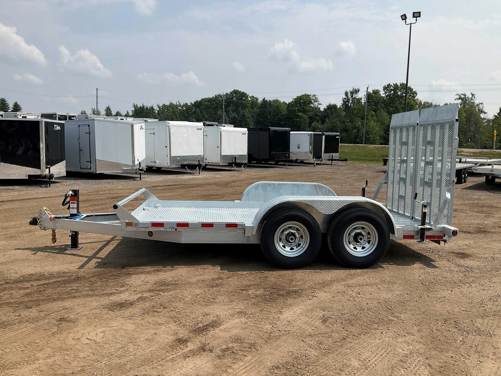 2027 Canada Trailers 80x14 7 Ton Galvanized Scissor Lift Trailer alt
