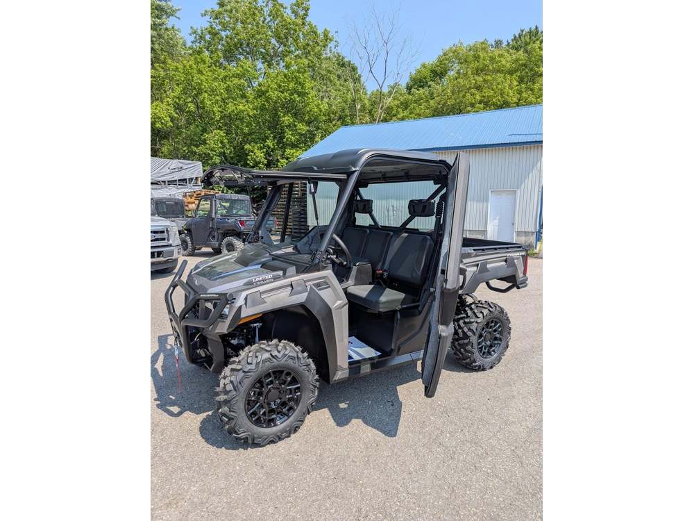 Arctic Cat Prowler 800 Limited Tungsten 🎯 Utv Cabine Chauffé Garmin Winch Pare Brise Ouvrant Defender Ranger Full Équip 🟢 2026 alt