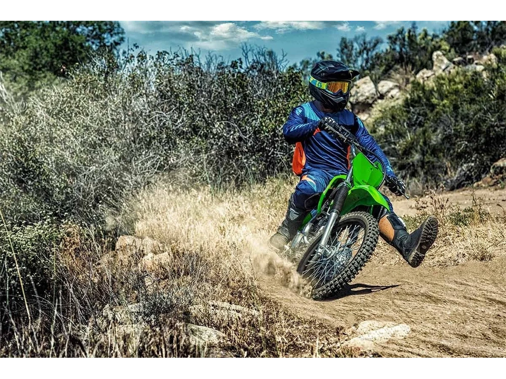 2026 Kawasaki Klx140r F Bright White alt