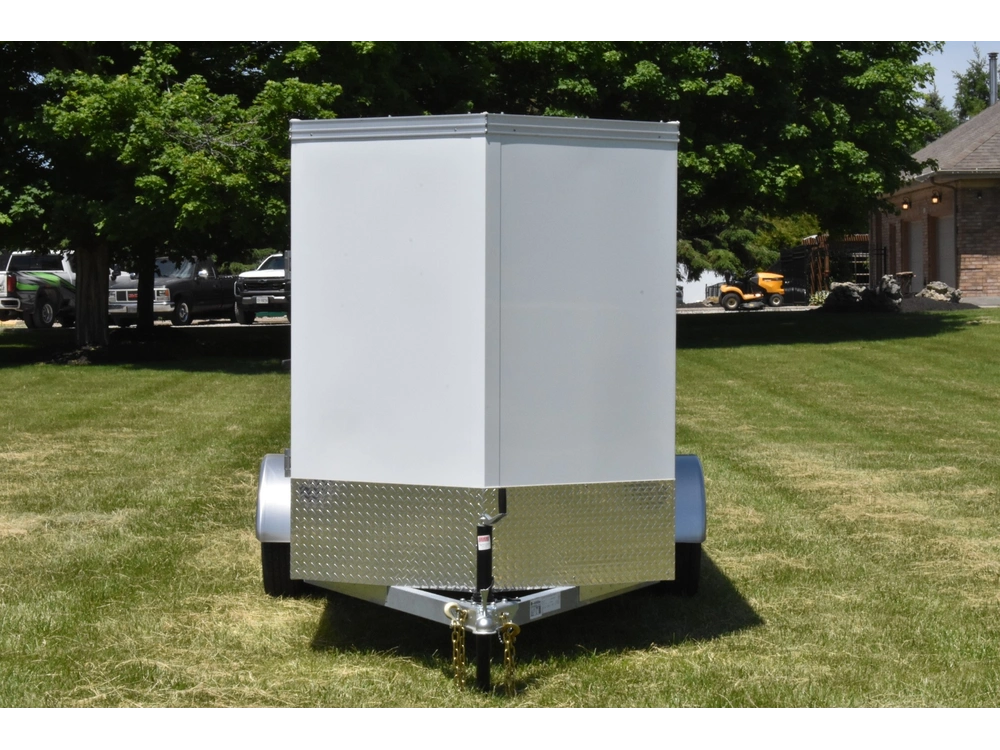 2026 Rhino Galvanized Enclosed 6' X 10' Sa Dd alt