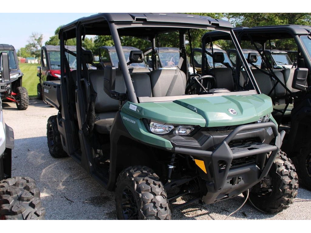 2025 Can-am Defender Max Dps Hd7 Compass Green 8ase alt
