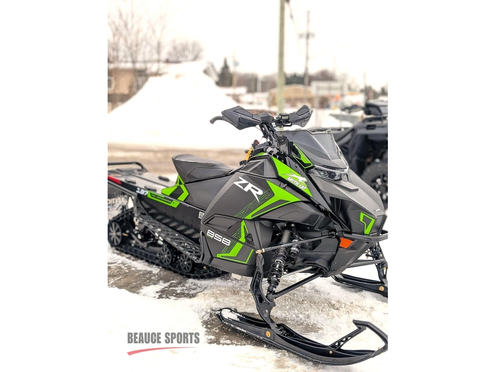 2026 Arctic Cat Zr 858 137 Atac Es Cn Grn Démo | Suspension Ajustable | 🧭 Garmin G8 – Navigation Intégrée Fox Qs3 🧭 | alt