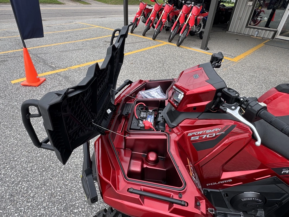 2026 Polaris Sportsman 570 Trail Sunset Red alt