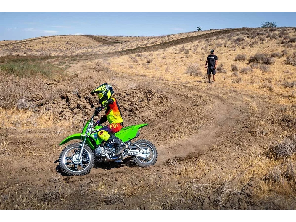 2026 Kawasaki Klx110r Lime Green alt