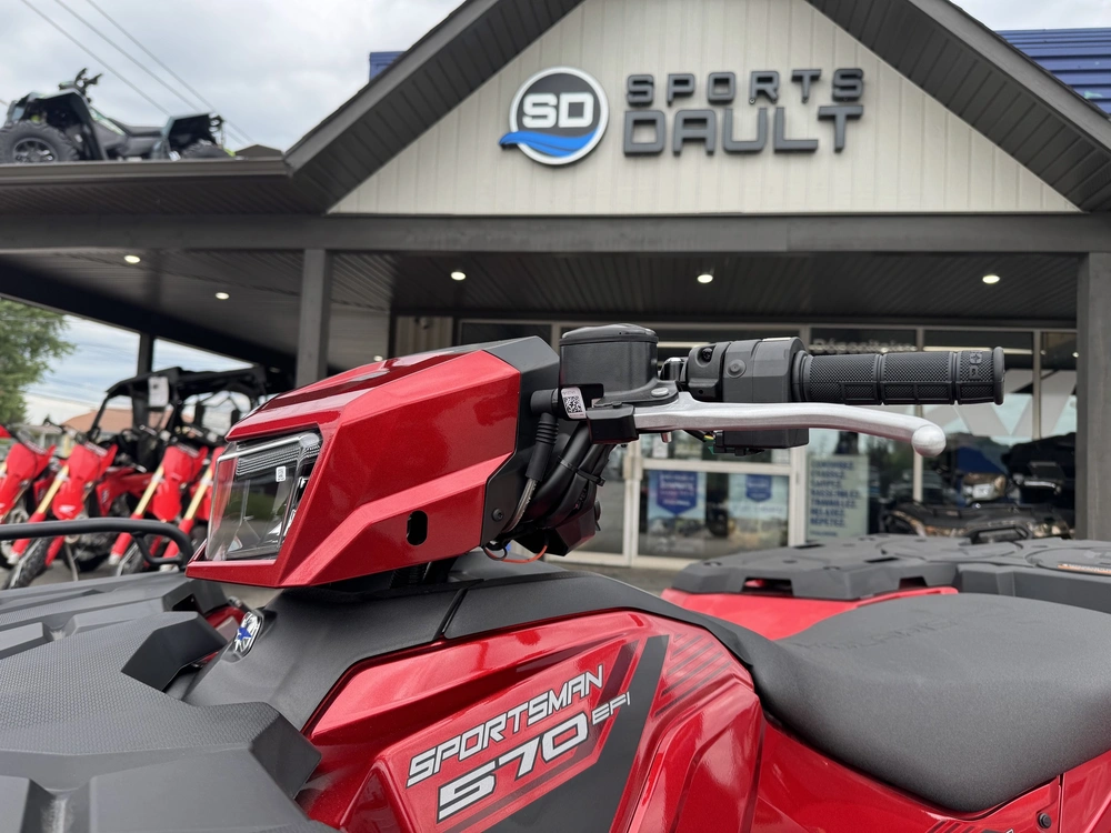 2026 Polaris Sportsman 570 Trail Sunset Red alt