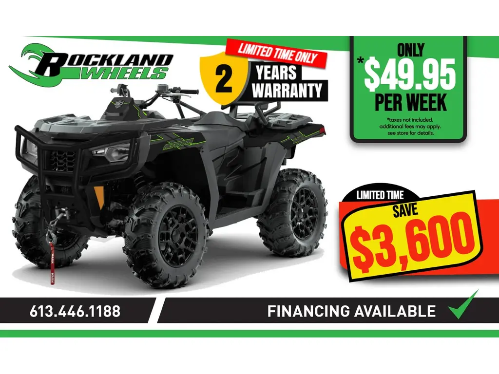 Arctic Cat ALTERRA 600 TRV LIMITED 2026