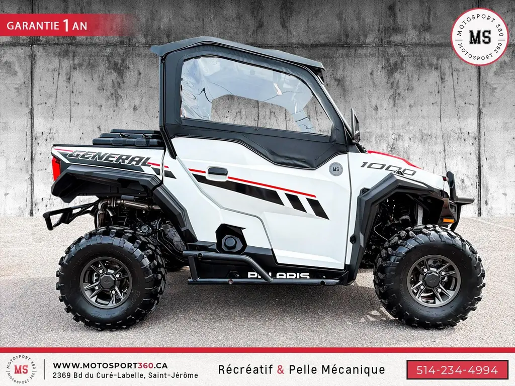 2023 Polaris GENERAL 1000 SPORT FULL LOAD ! CABINE FERMÉ !