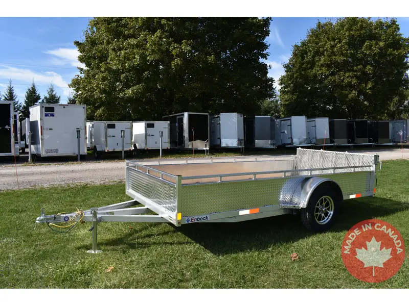 2026 Enbeck Aluminum Utility 6' X 12' Sa alt