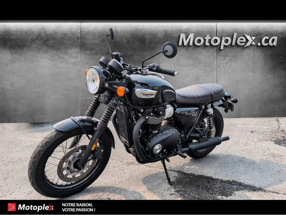 Triumph T100 Black Liquidation 2018 alt