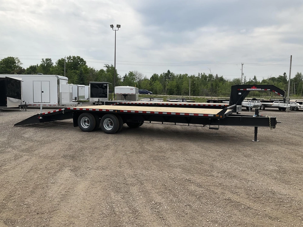2027 Canada Trailers 8.5x25 12 Ton Deckover Equipment Trailer alt