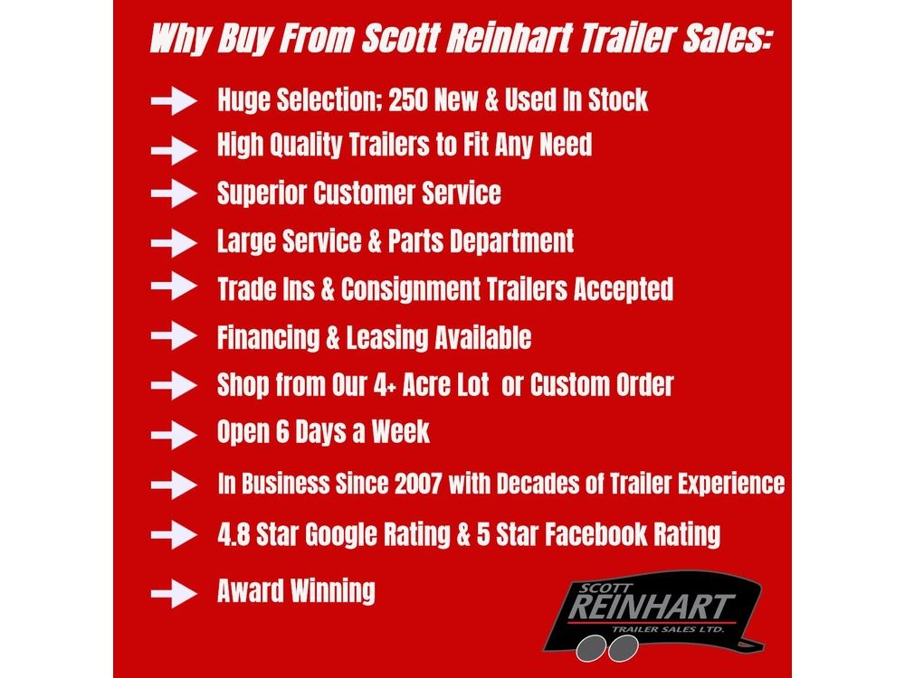 2027 Canada Trailers 8.5x25 12 Ton Deckover Equipment Trailer alt