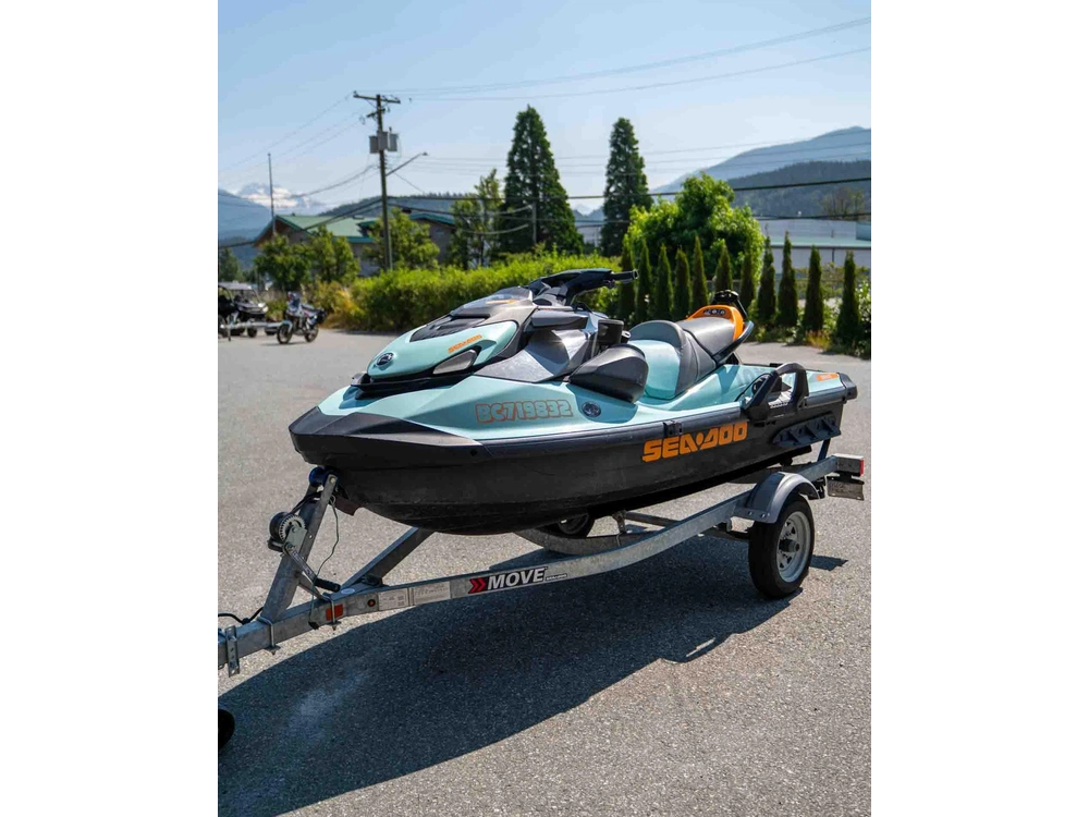 2022 Sea-doo Wake 170 With Audio (turquoise) + Trailer alt