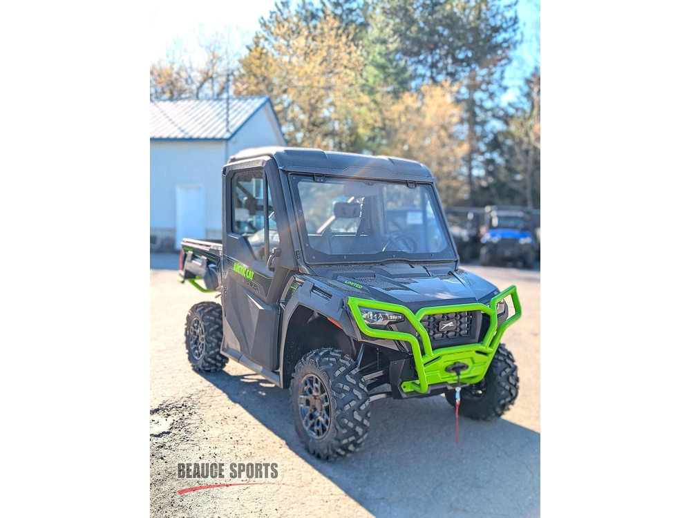 2026 Arctic Cat Prowler Limited Noir 🎯 Utv Cabine Chauffé Garmin Winch Pare Brise Ouvrant Defender Ranger Full Équip 🟢 alt