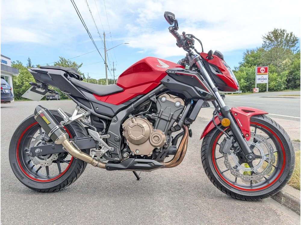 2017 Honda Cb500 Abs Cb 500 Naked Rue alt