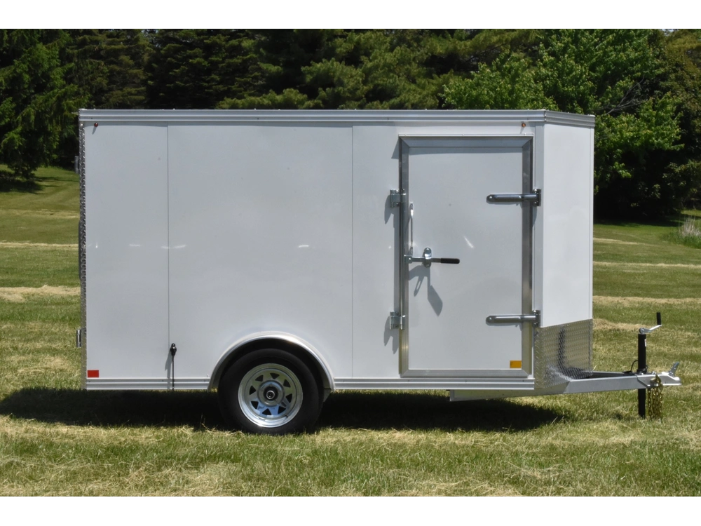 2026 Rhino Galvanized Enclosed 6' X 10' Sa Dd alt