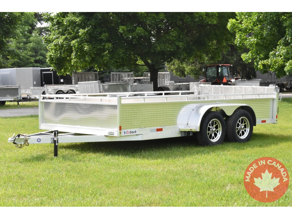 2026 Enbeck Aluminum Utility 7' X 14' Ta alt