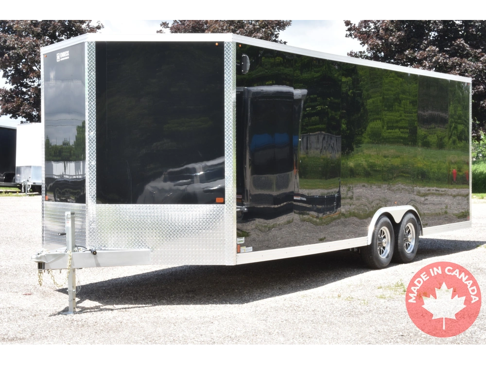 2026 Enbeck Aluminum Enclosed 8.5' X 24' Tandem Axle Car Hauler alt