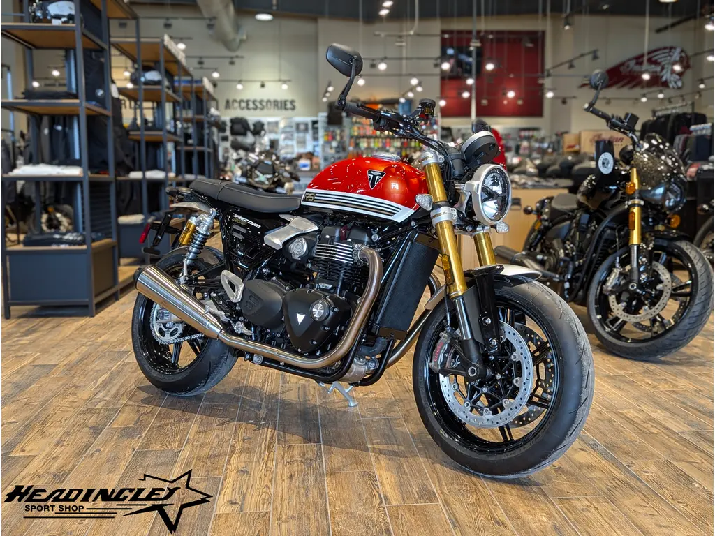 2026 Triumph Speed Twin 1200 RS // Baja Orange/Sapphire Black 
