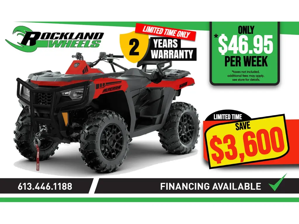 Arctic Cat ALTERRA 600 TRV EPS 2026