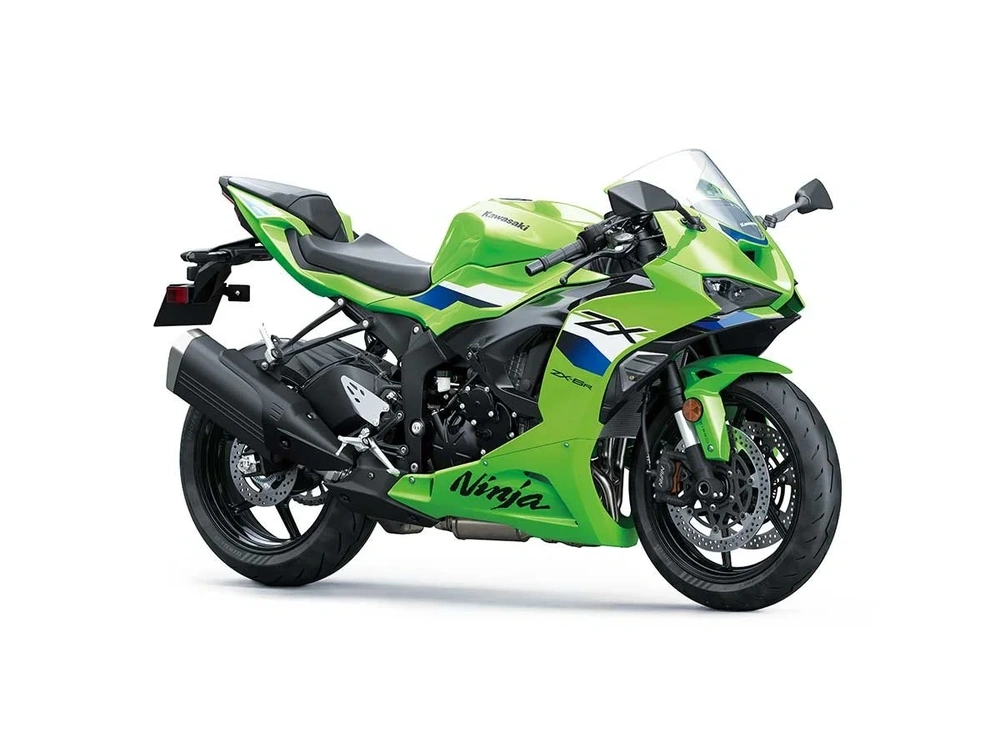 2026 Kawasaki Ninja Zx-6r Lime Green alt
