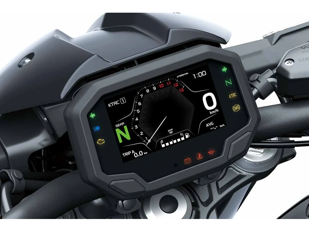 2026 Kawasaki Z650s Ebony / Metallic Carbon Gray alt