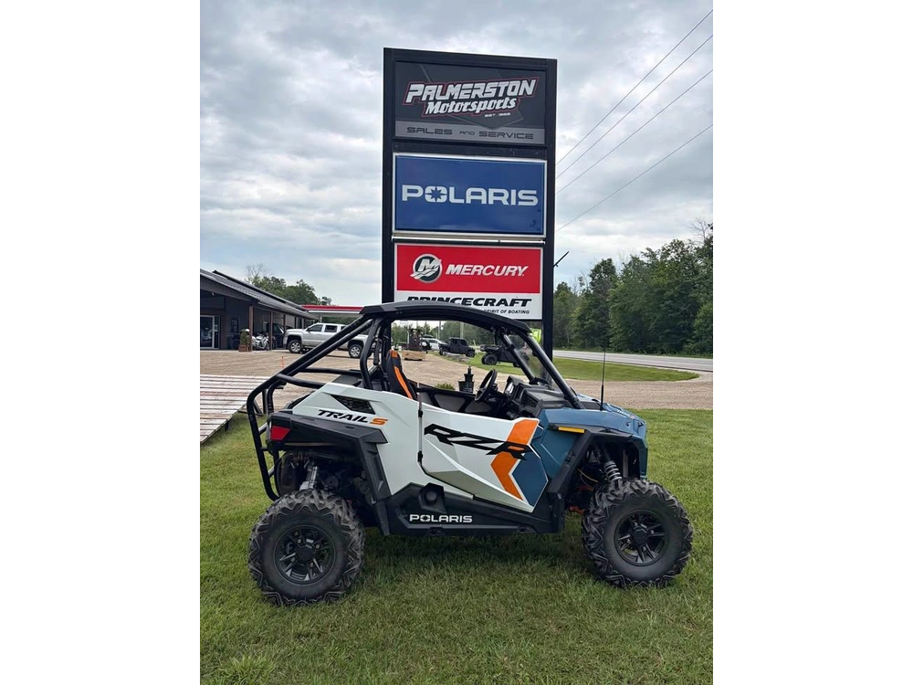 2024 Polaris Rzr Trail S Ultimate - S. Blue / White alt