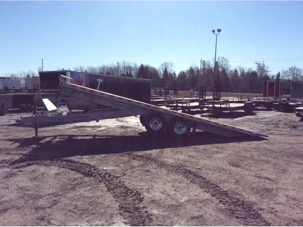 2027 Canada Trailers 8.5x24 Galvanized 7 Ton Hydraulic Tilt Trailer alt