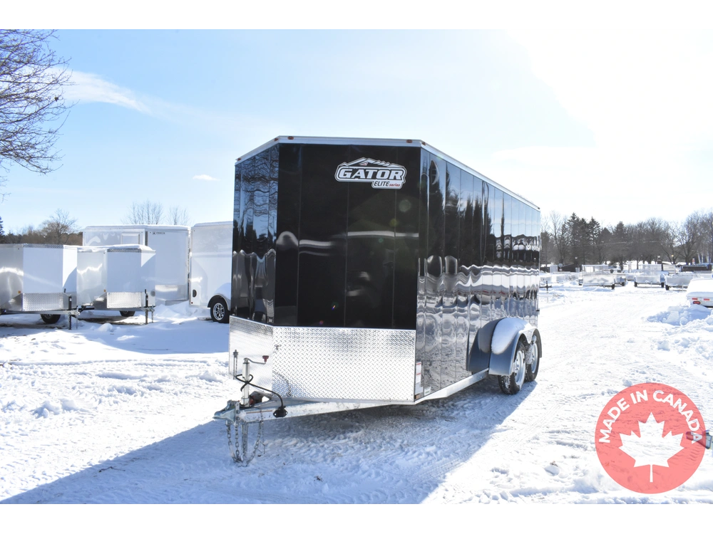 2026 Gator Galvanized Enclosed 7' X 16' Ta alt
