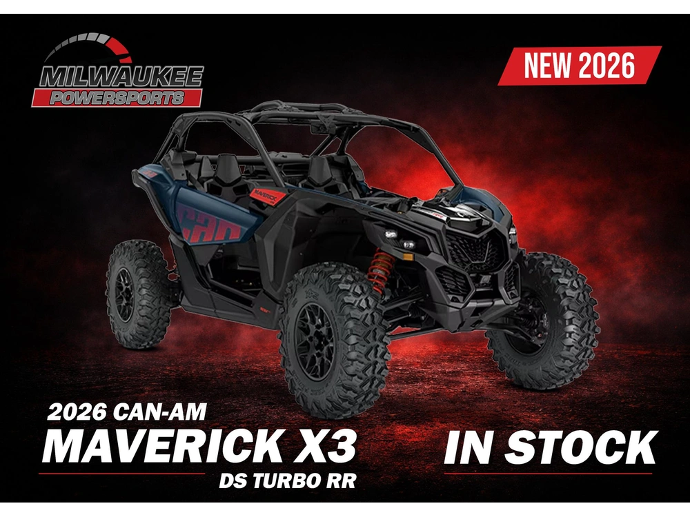 2026 Can-am Maverick X3 Ds Turbo Rr Dusty Navy alt
