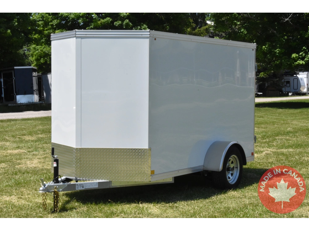 2026 Rhino Galvanized Enclosed 6' X 10' Sa Dd alt