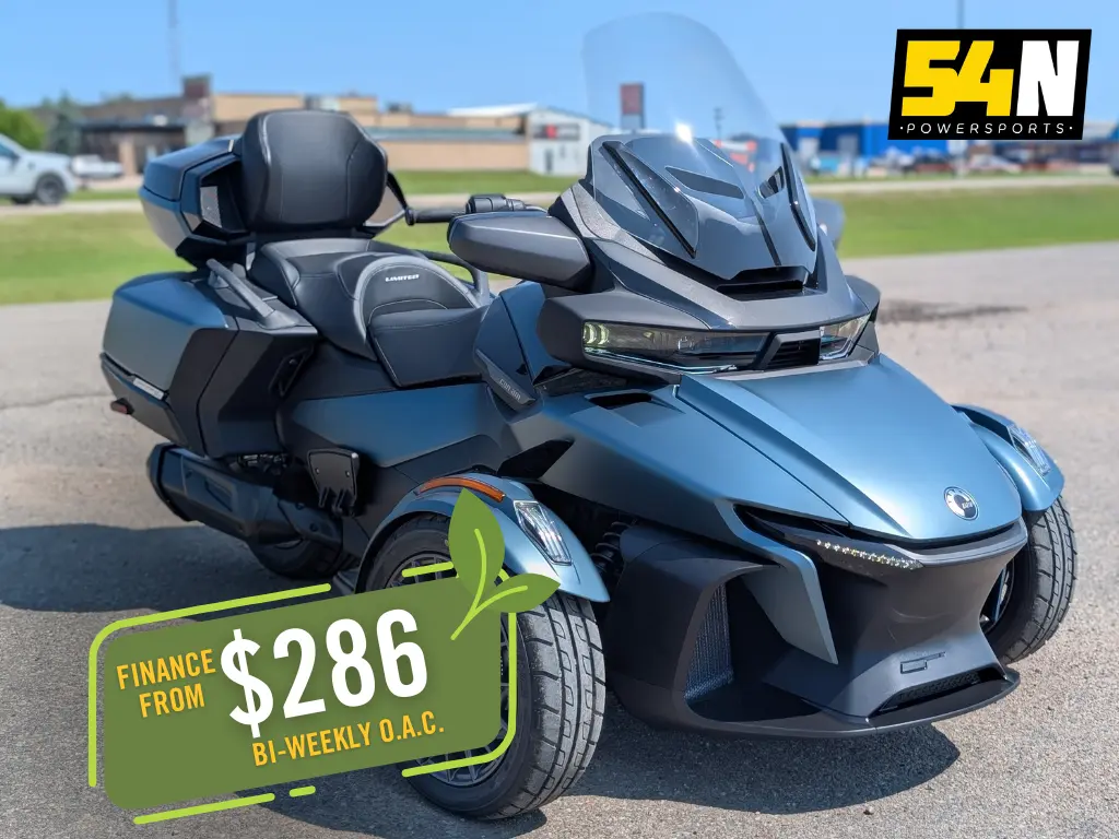 2026 Can-Am Spyder RT Limited - Mineral Blue 