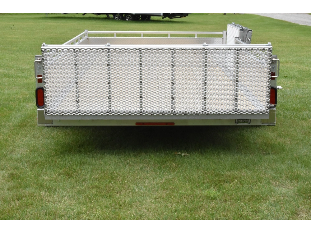 2026 Enbeck Side Loader Aluminum Utility 7' X 14' Sa alt