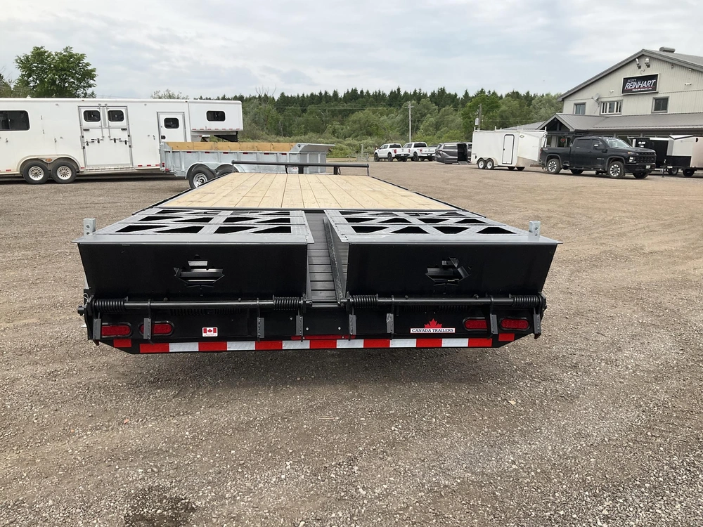 2027 Canada Trailers 8.5x25 12 Ton Deckover Equipment Trailer alt