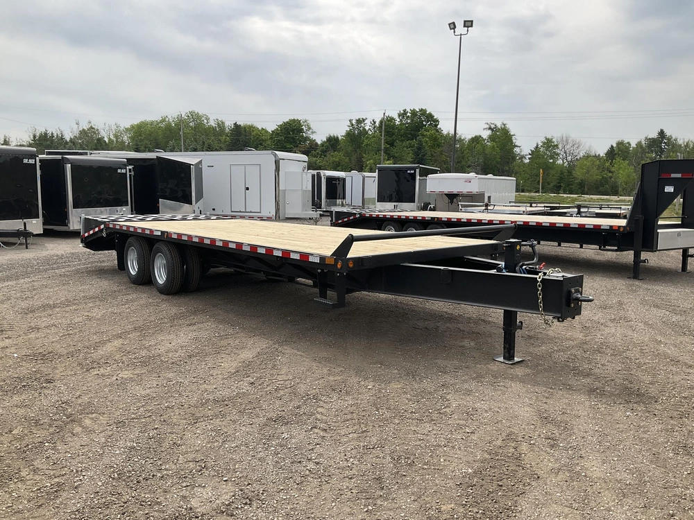 2027 Canada Trailers 8.5x25 12 Ton Deckover Equipment Trailer alt