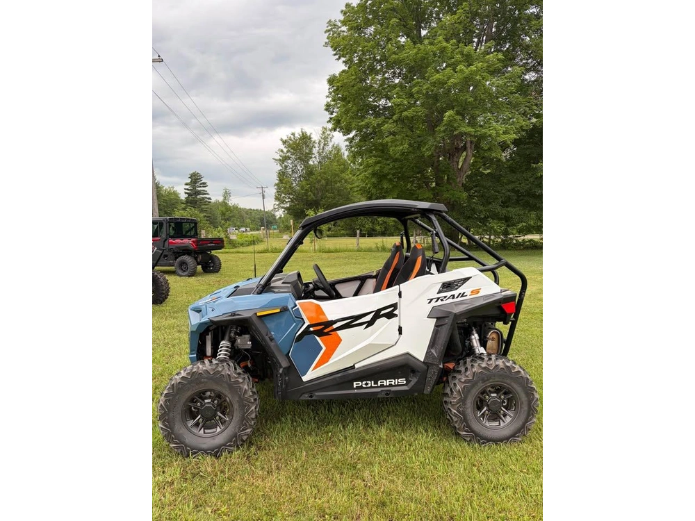 2024 Polaris Rzr Trail S Ultimate - S. Blue / White alt